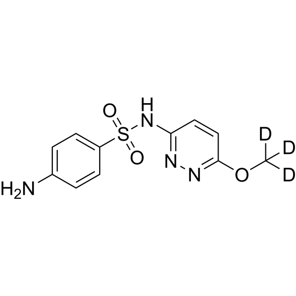 Sulfamethoxypyridazine-d3 (sulfamethoxypyridazine) 1172846-03-5